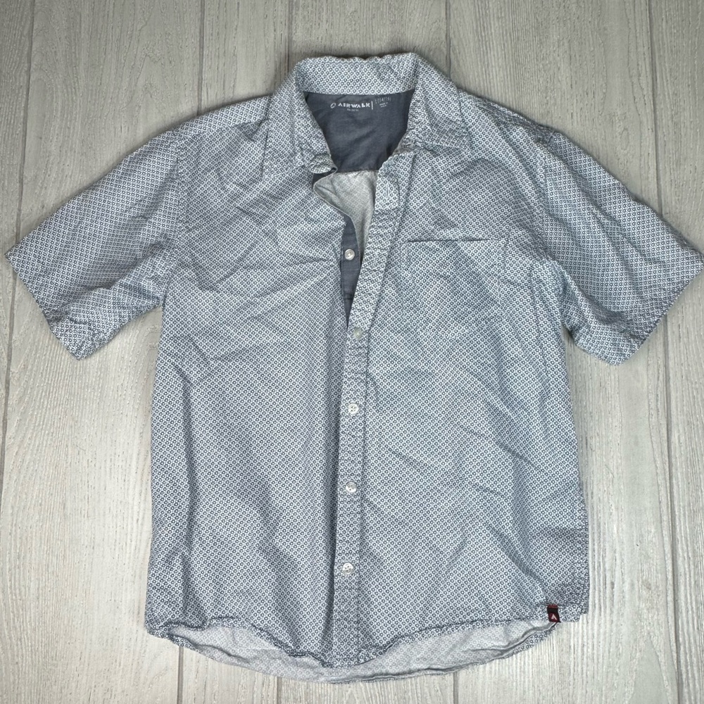 Airwalk casual button down shirt size Large 14-16